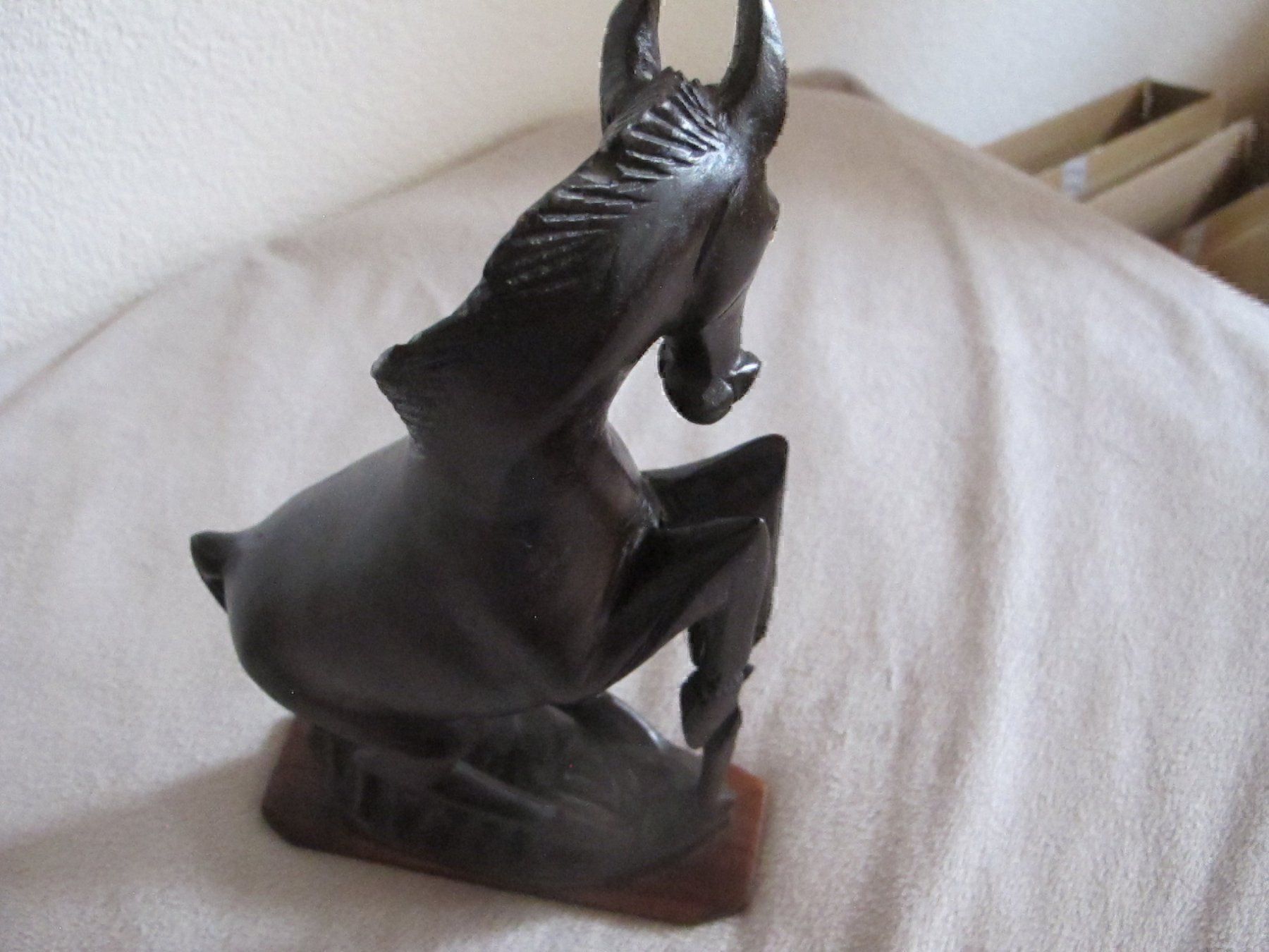 Sculture & Statue: Holz-Pferd/ Pferde Figur/ antike Pferd Skulptur – Usato da Löhningen venduto da Chimae67 3