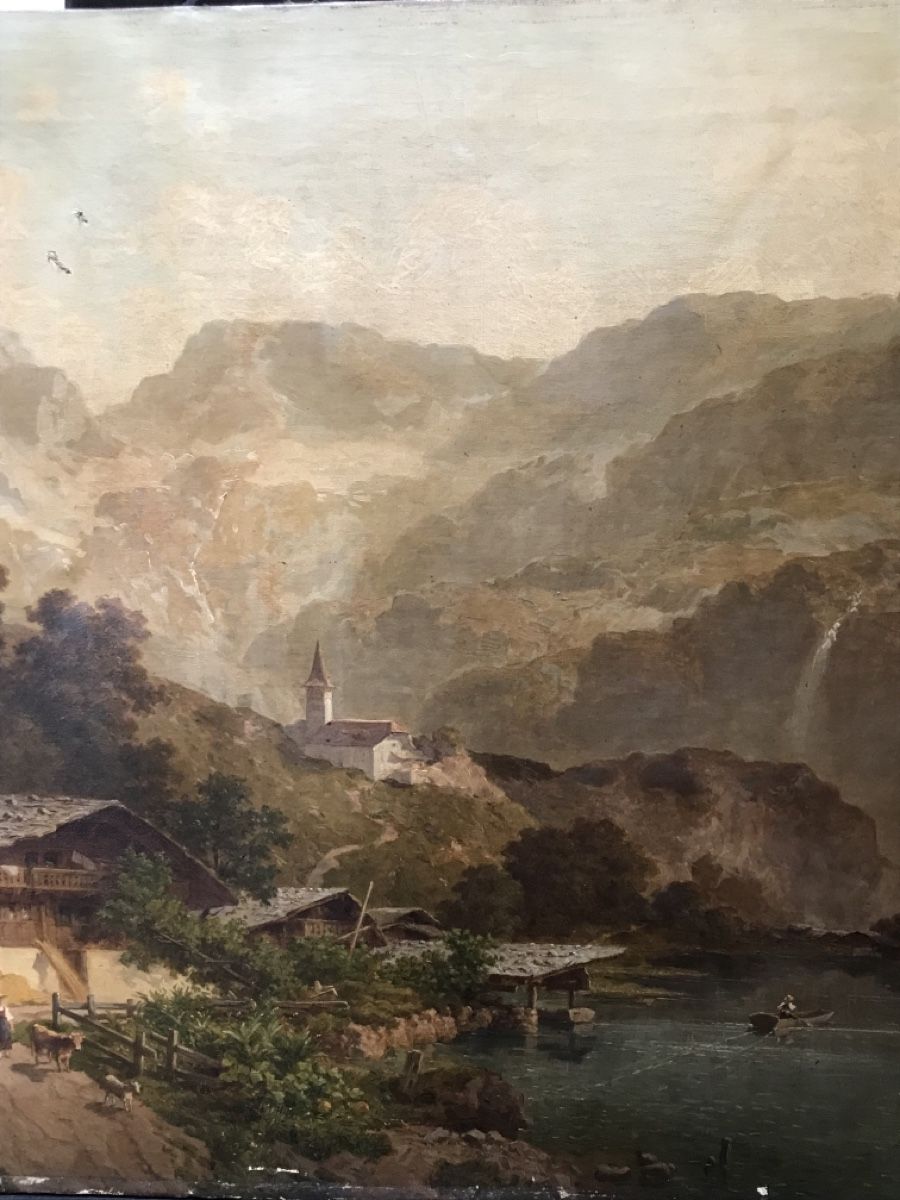 Dipinti: BÜTLER JOSEPH NIKLAUS  1822-1885 – Usato da Wolfhalden venduto da SecondAntique 2