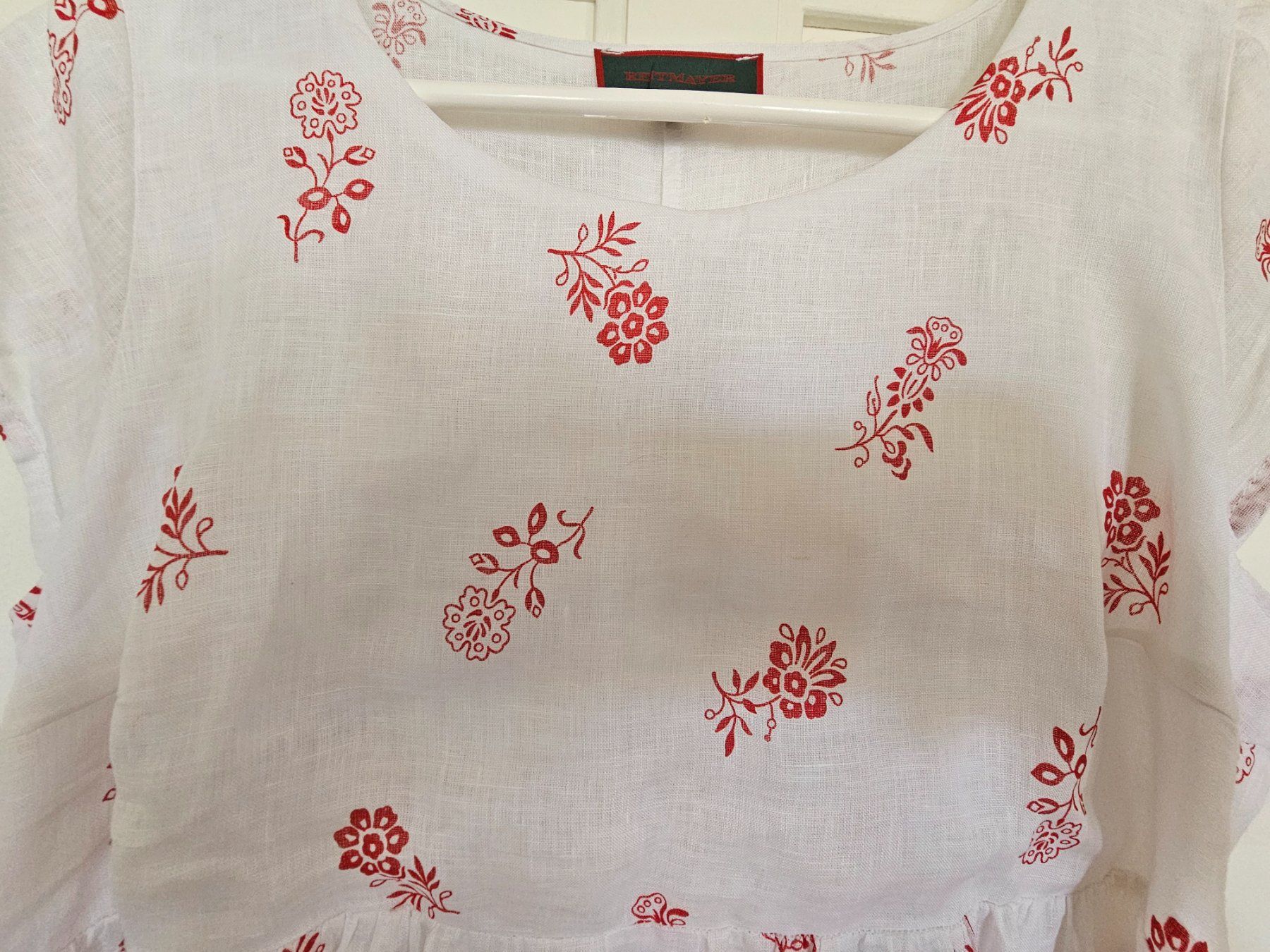Vestiti: REITMAYER Leinenkleid mit Blumenmuster Gr. 38 – Nuovo (secondo la descrizione) da Enggistein venduto da markaris 3