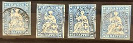 SCHWEIZER BRIEFMARKEN STRUBEL FANCO HELVETIA