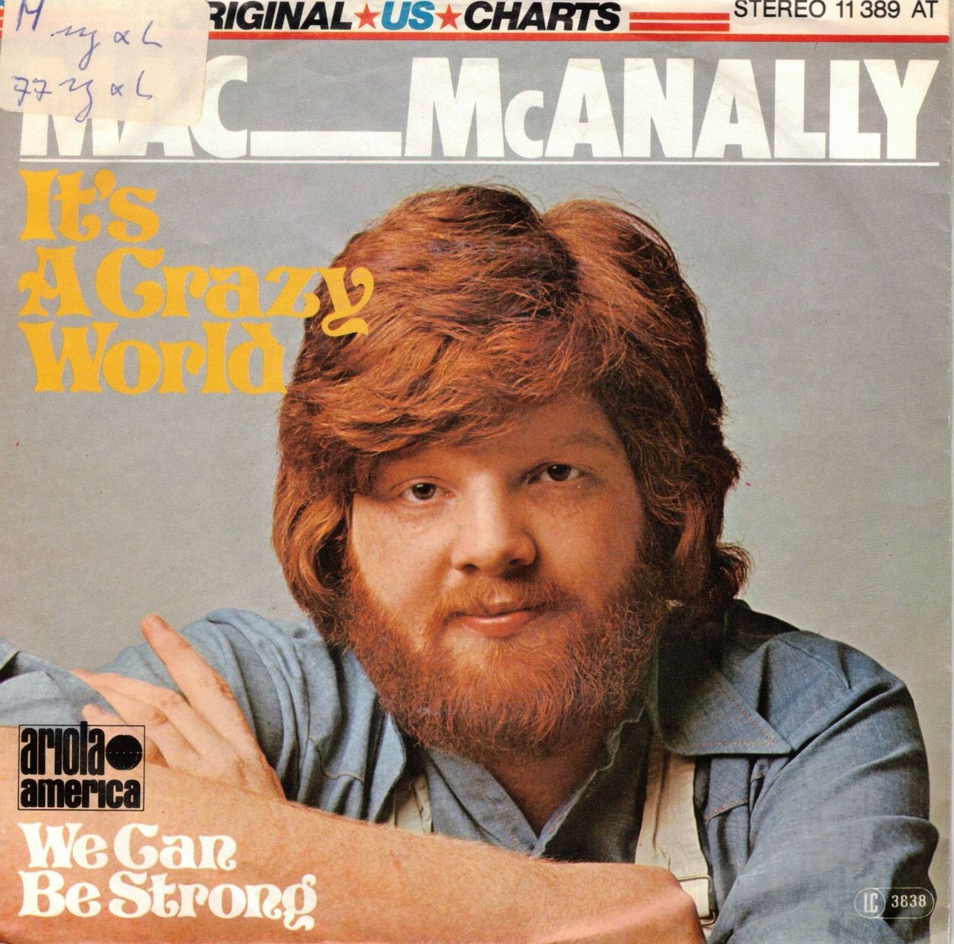 Schallplatten: Single7  Mac McAnally  -- It`a grazy World – Gebraucht aus Rheinau von thealbum