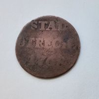 Antike niederländische Münze UTRECHT DUIT 1768