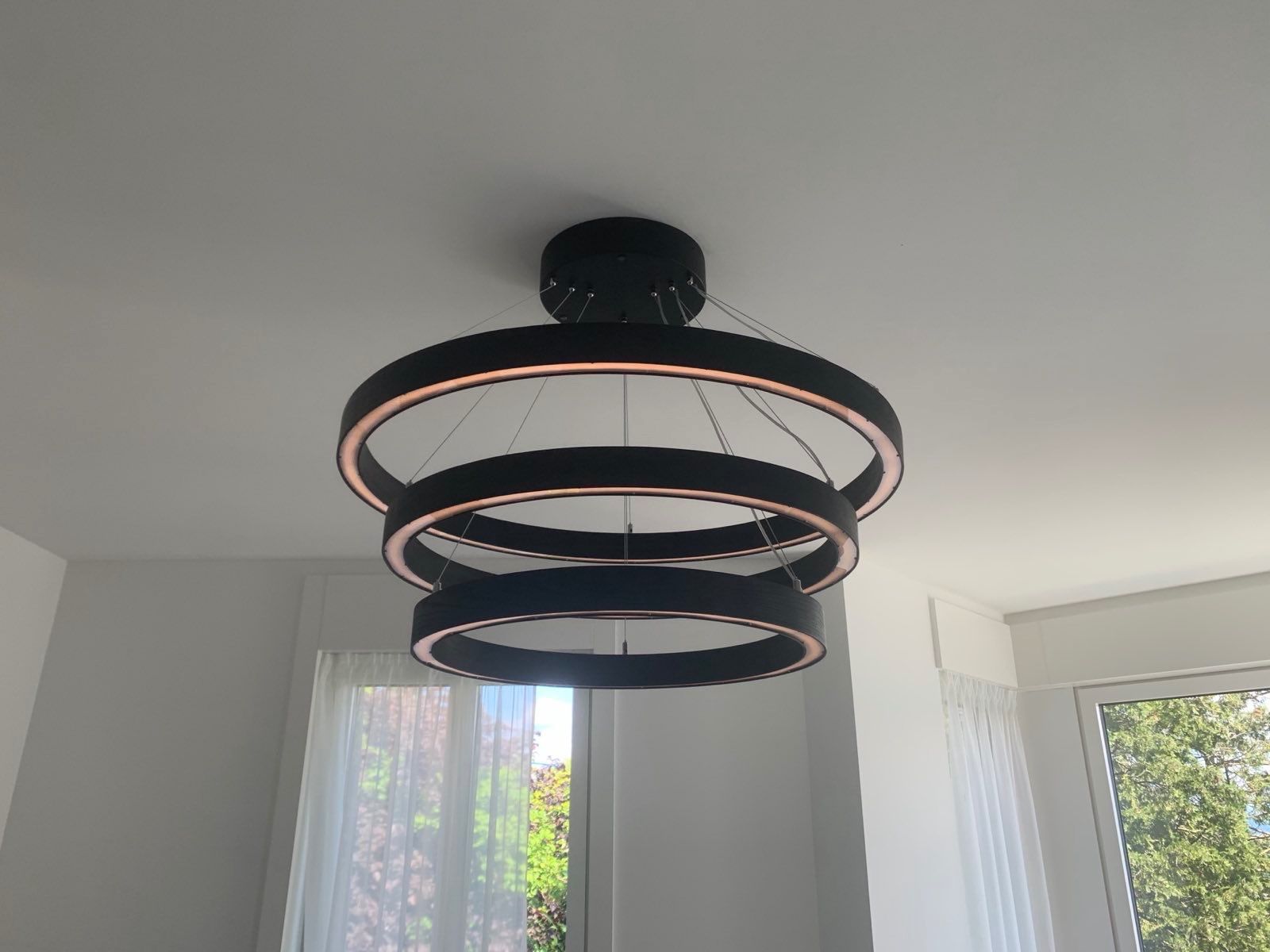 Lampadari & plafoniere: Moderne LED-Hängeleuchte, Handarbeit, dimmbar! – Usato da Luzern venduto da bluesky123123 1