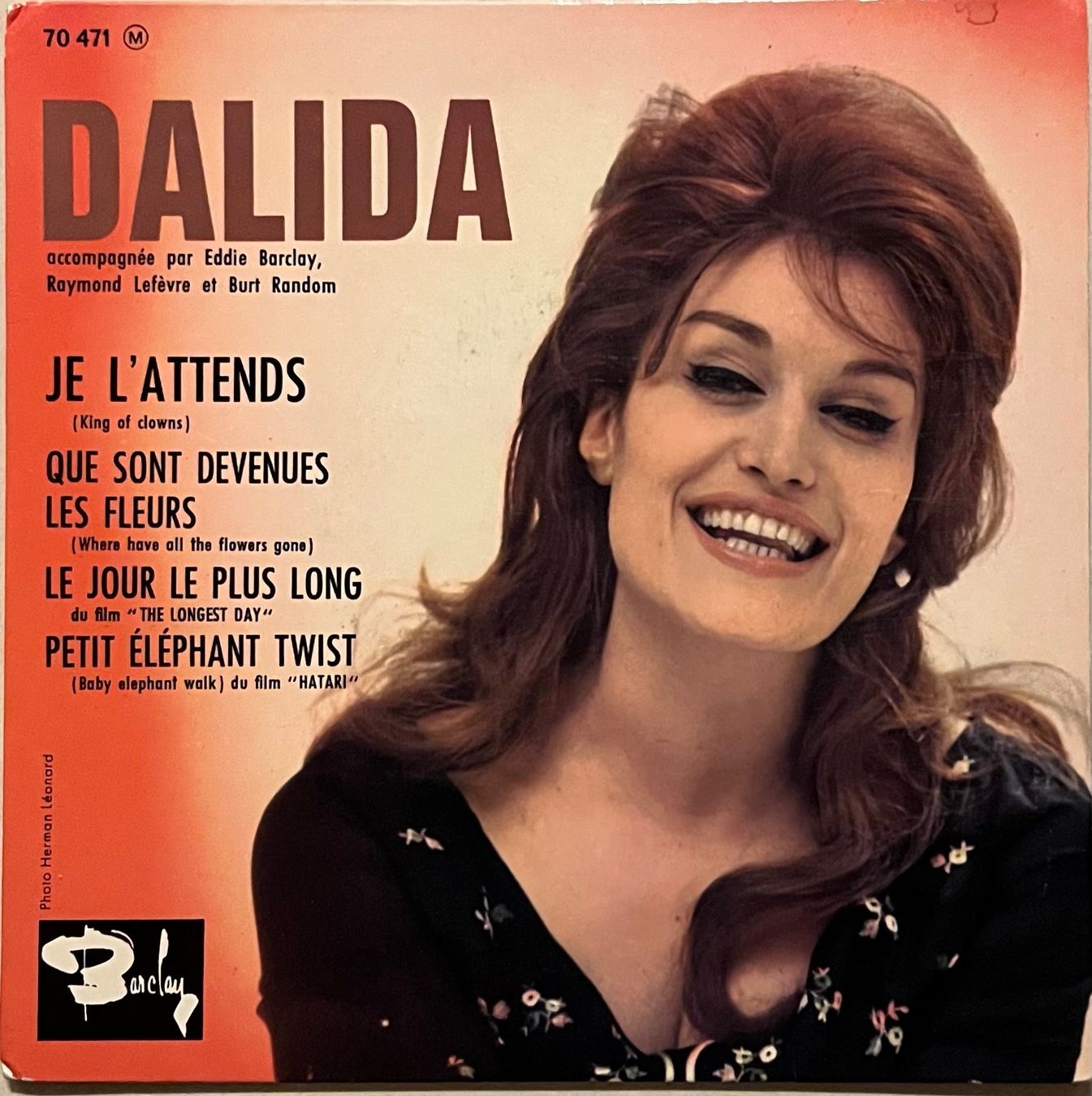 Schallplatten: DALIDA - JE L’ATTENDS – Gebraucht aus Bussigny von vinyl-pas-cher