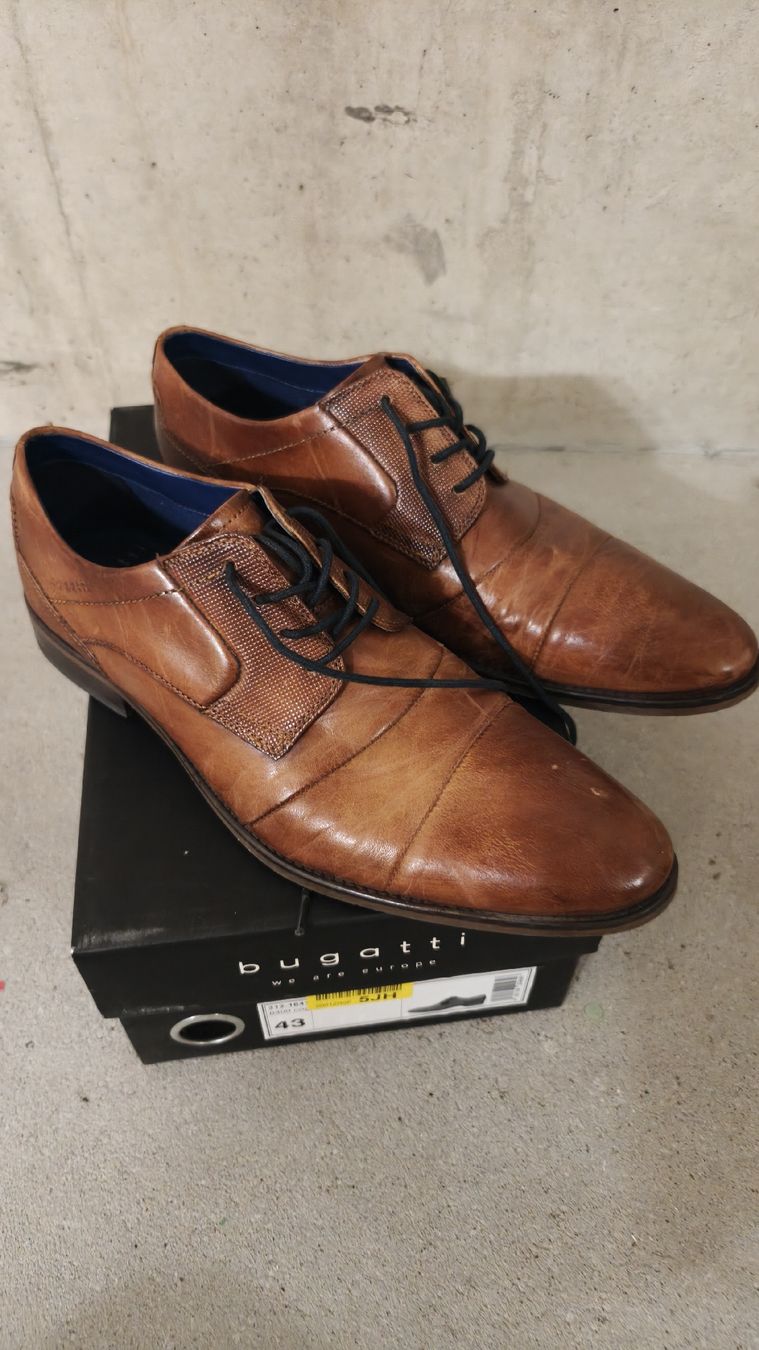 Bugatti Scarpe da uomo: Bugatti Leder Schuhe – Usato da Allschwil venduto da music4freaks01 1