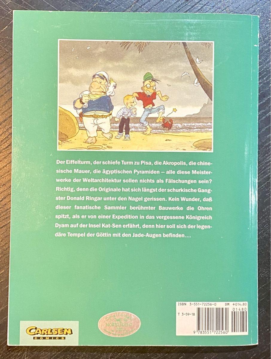 Comics: Die Göttin mit den Jadeaugen / Dieter / Plessix – Gebraucht aus Zuerich von SonderArt-Wertgut 5