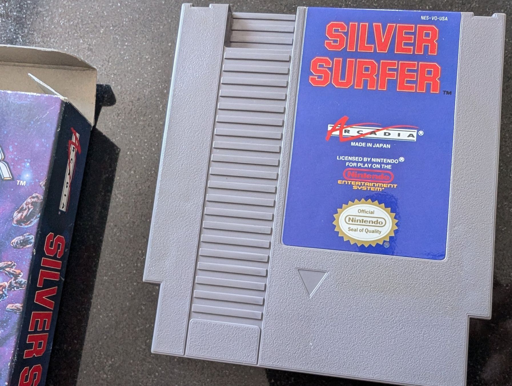 Nintendo Giochi: SILVER SURFER (USA) - NINTENDO NES – Usato da Spiegel b. Bern venduto da Natix 7