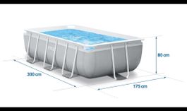 Intex Prism Frame Pool 300 × 175 × 80 cm