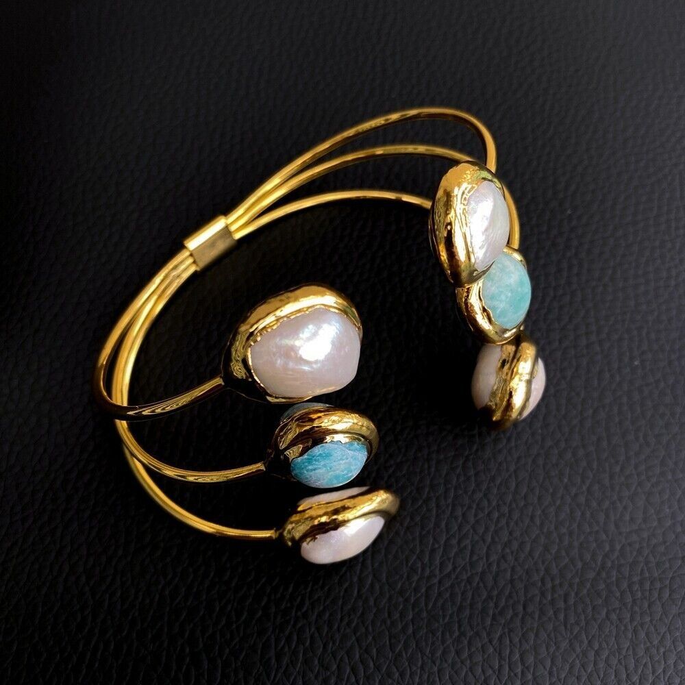 Bracciali & Braccialetti: SALE Amazonit Perlen Armband Bracelet Perle Amazonite – Nuovo (secondo la descrizione) da Prilly venduto da ilyria73 6