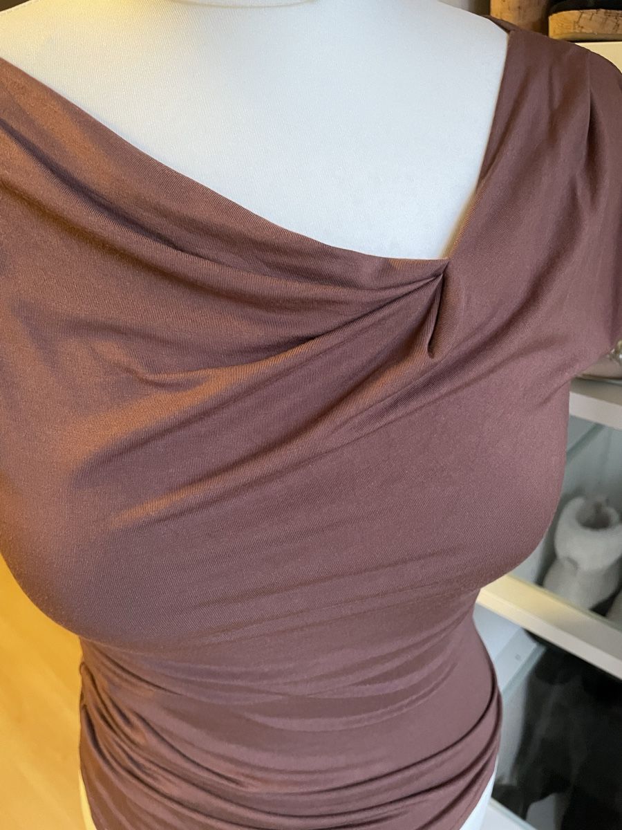 Camicette: Brown elastic blouse - size 36   Never worn – Nuovo (secondo la descrizione) da Fischbach-Göslikon venduto da Vera2109 3