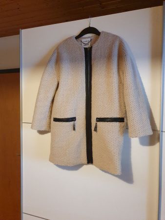 Sale: K Simonsen-Wollmantel (38), 55% Lanawolle, 1x getragen