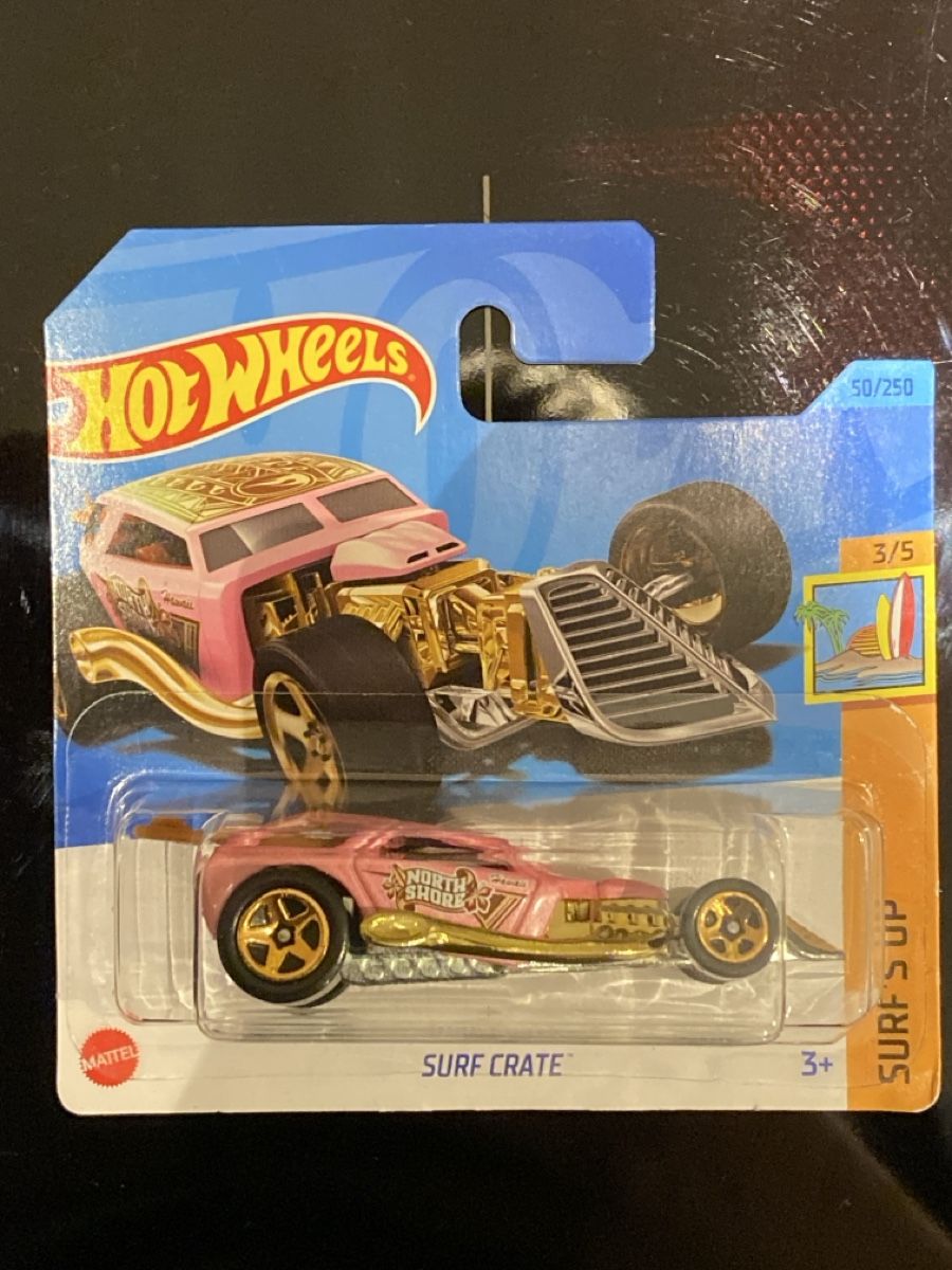 Hot Wheels Modellini d'auto: Treasure Hunt Hot Wheels Surf Crate – Nuovo e nell'imballaggio originale da Berg TG venduto da dadukeschlufi