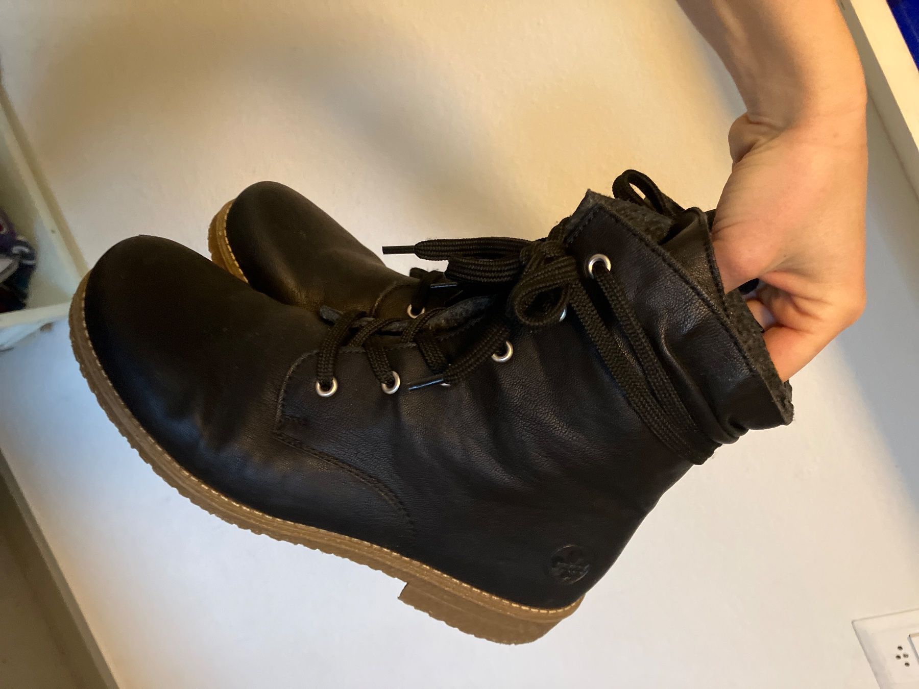 Rieker Damenschuhe: Rieker Schnürstiefel – Neu (gemäss Beschreibung) aus Baden von Kolumba 2