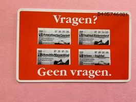 Telefonkarte Niederlande