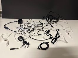 Vielerlei Kabel USB lightning mini HDMI
