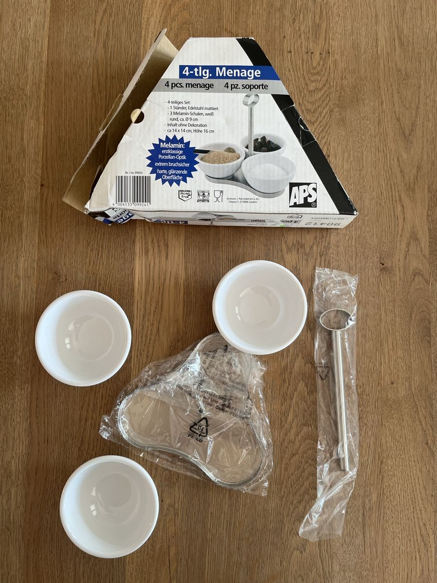 Piatti: Dipschalen Set, 4-teilig, NEU – Nuovo e nell'imballaggio originale da Sursee venduto da Since1975 1