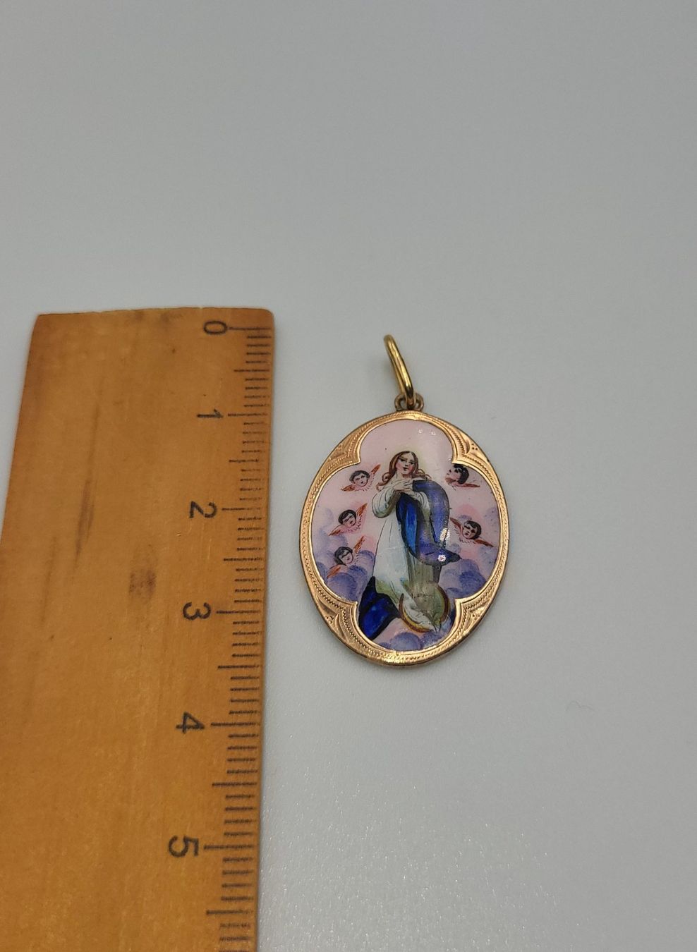 Ciondoli: 585 Rose Gold Antiker Anhänger – Usato da Wald ZH venduto da Dasilver