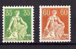 R1543  /  Helvétia à l'épée papier grillé ( z )