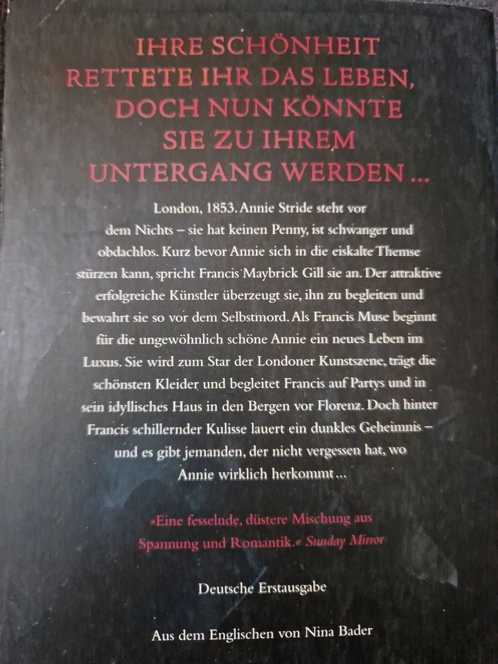 Libri: Marina Fiorato - Das Purpurmädchen – Usato da Neuhausen am Rheinfall venduto da Alchimista 1