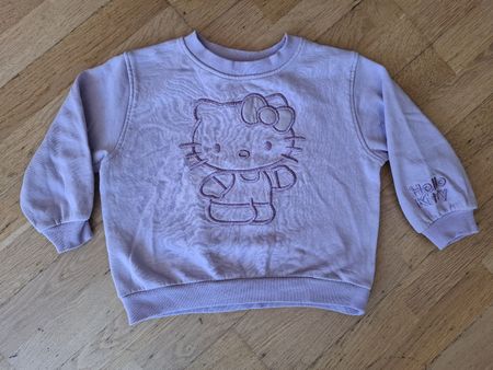 Kinder Pullover Hello Kitty lila Grösse 98/104