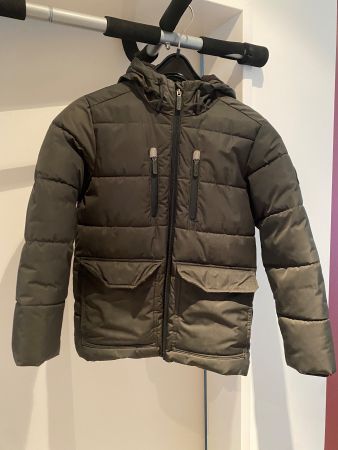 Daunenjacke Dunkelgrün