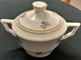 Dose Deckeldose Zuckerdose Porzellan Langenthal 1933 ArtDéco