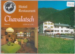 Hotel Restaurant Chavalatsch - Müstair (Doppelkarte)