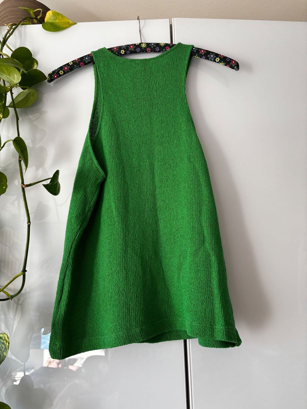 Massimo Dutti Top: MASSIMO DUTTI grünes Top aus Baumwollstrick Gr. M – Usato da Zürich venduto da missmodernage 3