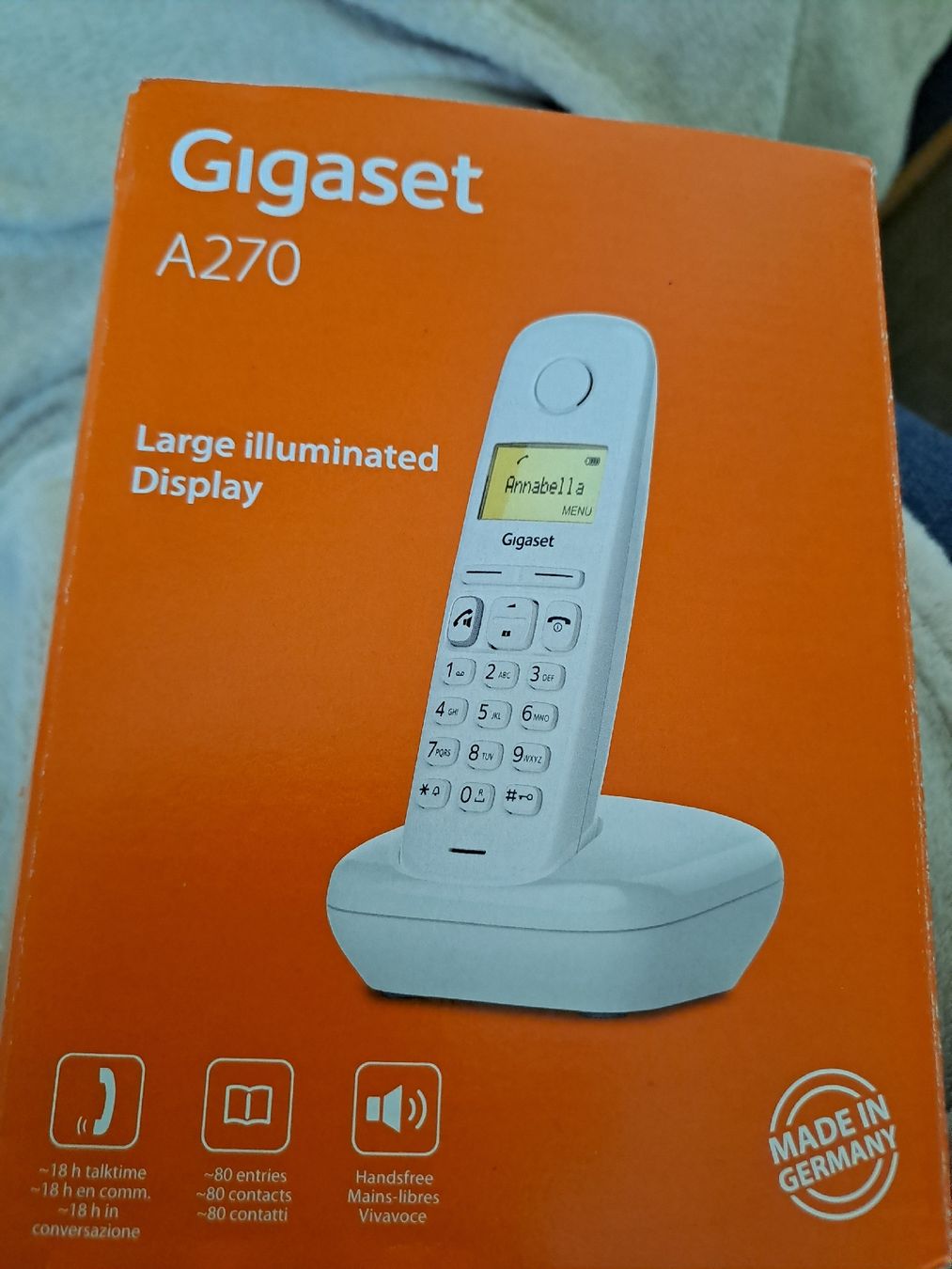 Gigaset Telefone: Funktelefon  Gigaswt A270 – Gebraucht aus Schötz von Alesig71