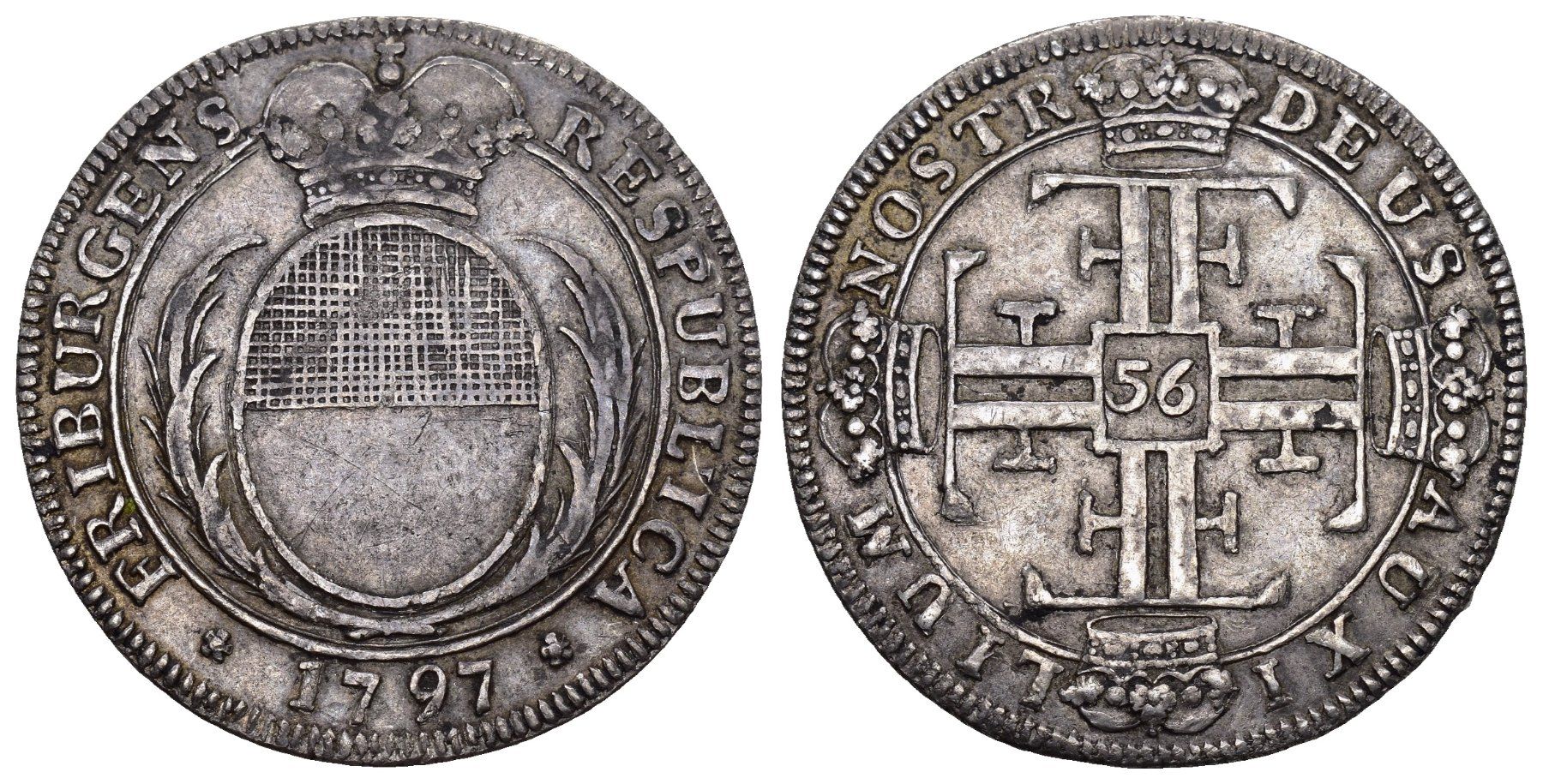 Tutti le monete: Fribourg 1797 – Usato da Bern venduto da numismatictops