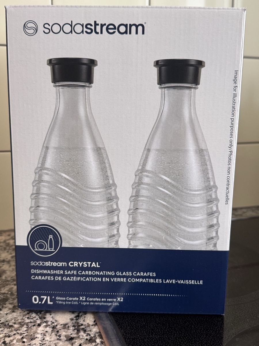 Sodastream Elettrodomestici da cucina: SodaStream Crystal Karaffen 0.7L 2er Pack neu ,  – Nuovo e nell'imballaggio originale da St.Moritz venduto da Paphal 1