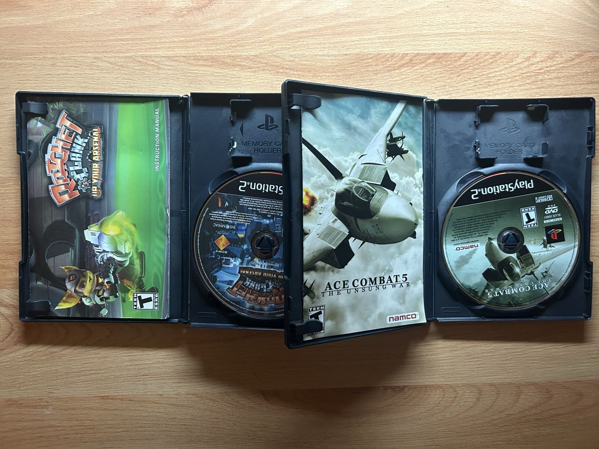 Sony Giochi: PS2 Games : Ratchet and Clank, Ace Combat 5 – Usato da Schötz venduto da lor_z95g 1