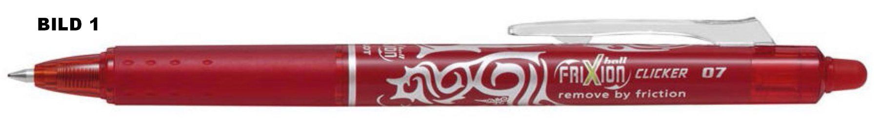 Pilot Penna & Evidenziatori: Pilot Roller ** Frixion CLICKER ** Ball 07 ** ROT – Nuovo (secondo la descrizione) da Strengelbach venduto da Mozi1