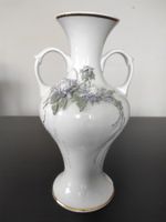 Schöne Dekorierte Porzellan Blumenvase 28cm