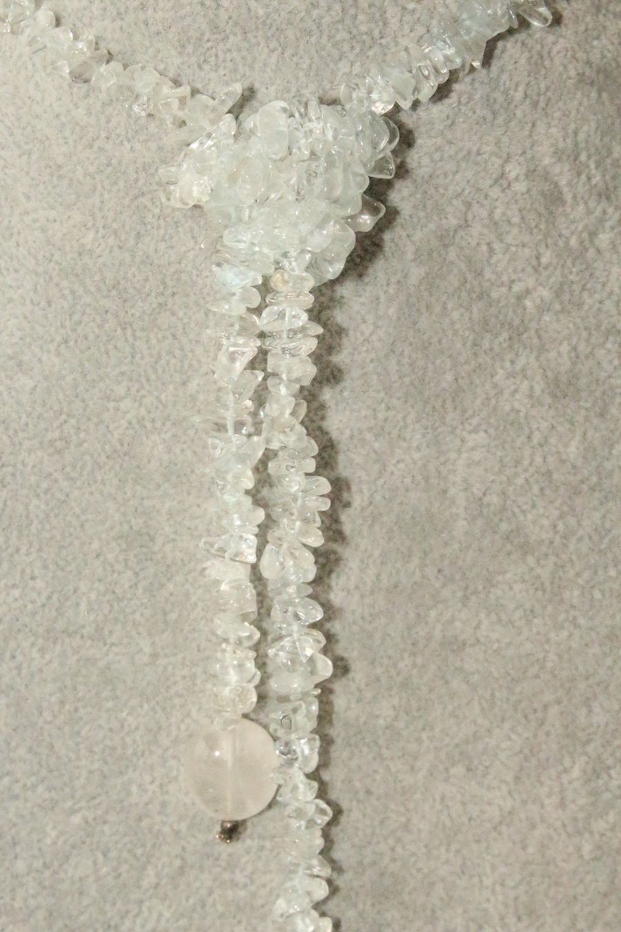 Catenine: Lange Aquamarin Spliterkette – Usato da Kriens venduto da Wolly85 1