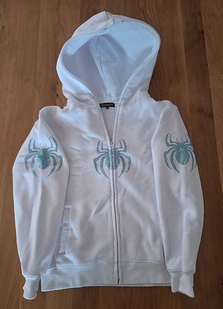 Sweatshirt Yungster mit Reissverschluss und Kapuze. 