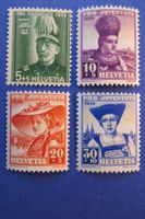 Pro Juventute-Serie 1939 'Trachten' postfrisch**