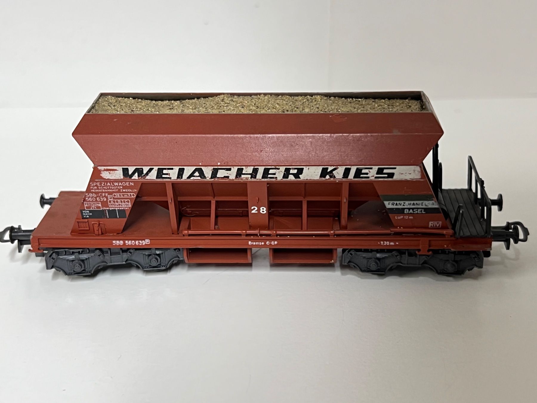 Liliput Modelleisenbahnen: Liliput WEIACHER KIES  SBB H0 DC – Gebraucht aus Neuenhof von ludovicco 1