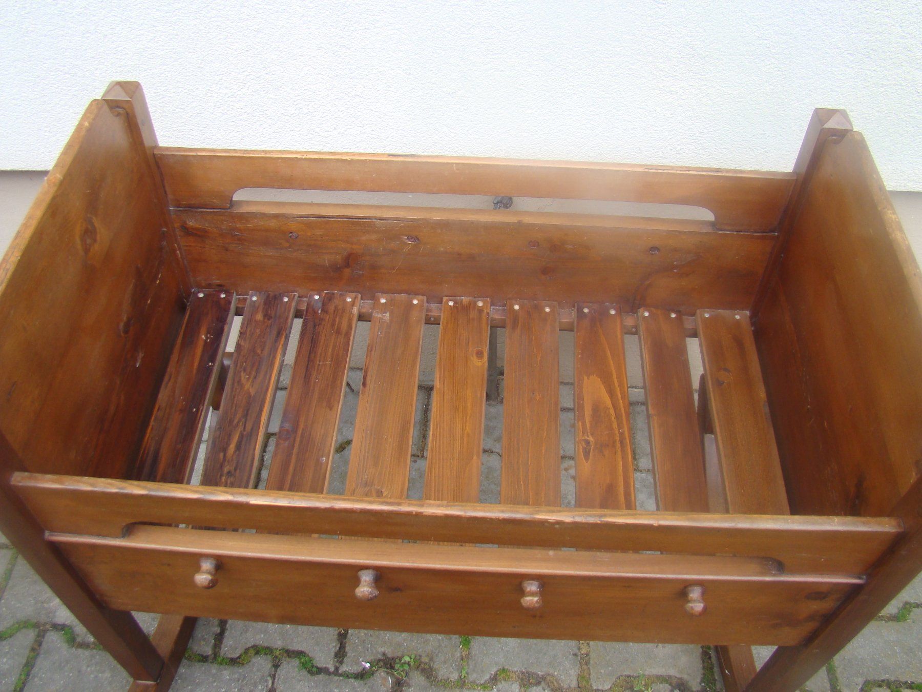 Lits: Kinderbettli  Holz mit Matratze – D'occasion à Seewil par flohma 1