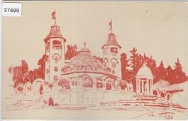Landesausstellung Bern 1914 - Künstlerkarte