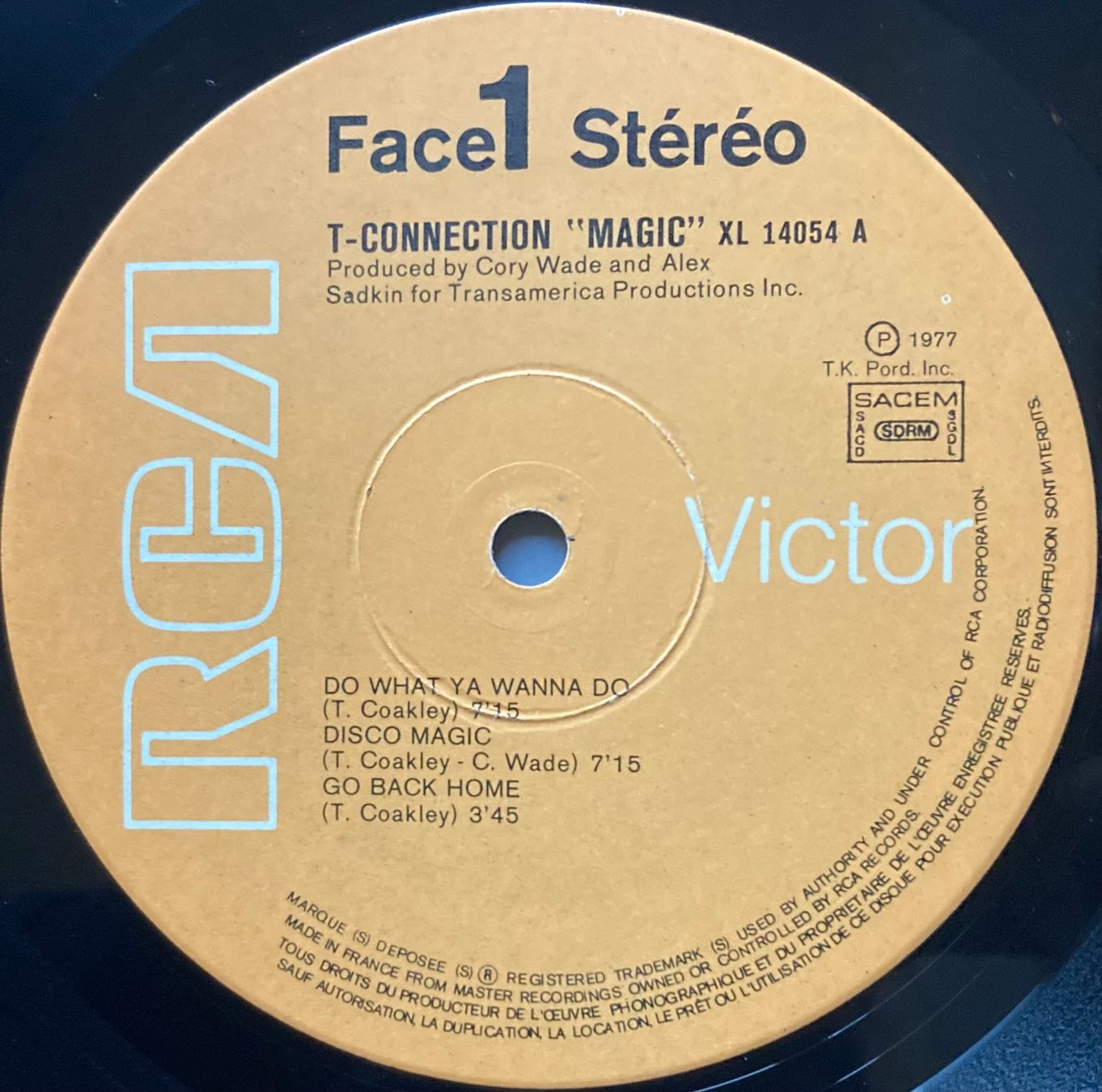 Schallplatten: T-CONNECTION - MAGIC – Gebraucht aus Poliez-Pittet von Newtown-Records 2