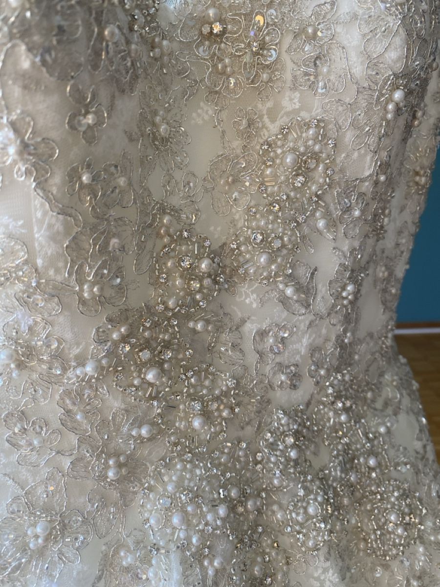 Vestiti: Traumhaftes Brautkleid mit Perlen Gr. 36 – Usato da Wittenbach venduto da Kalt_K90 3