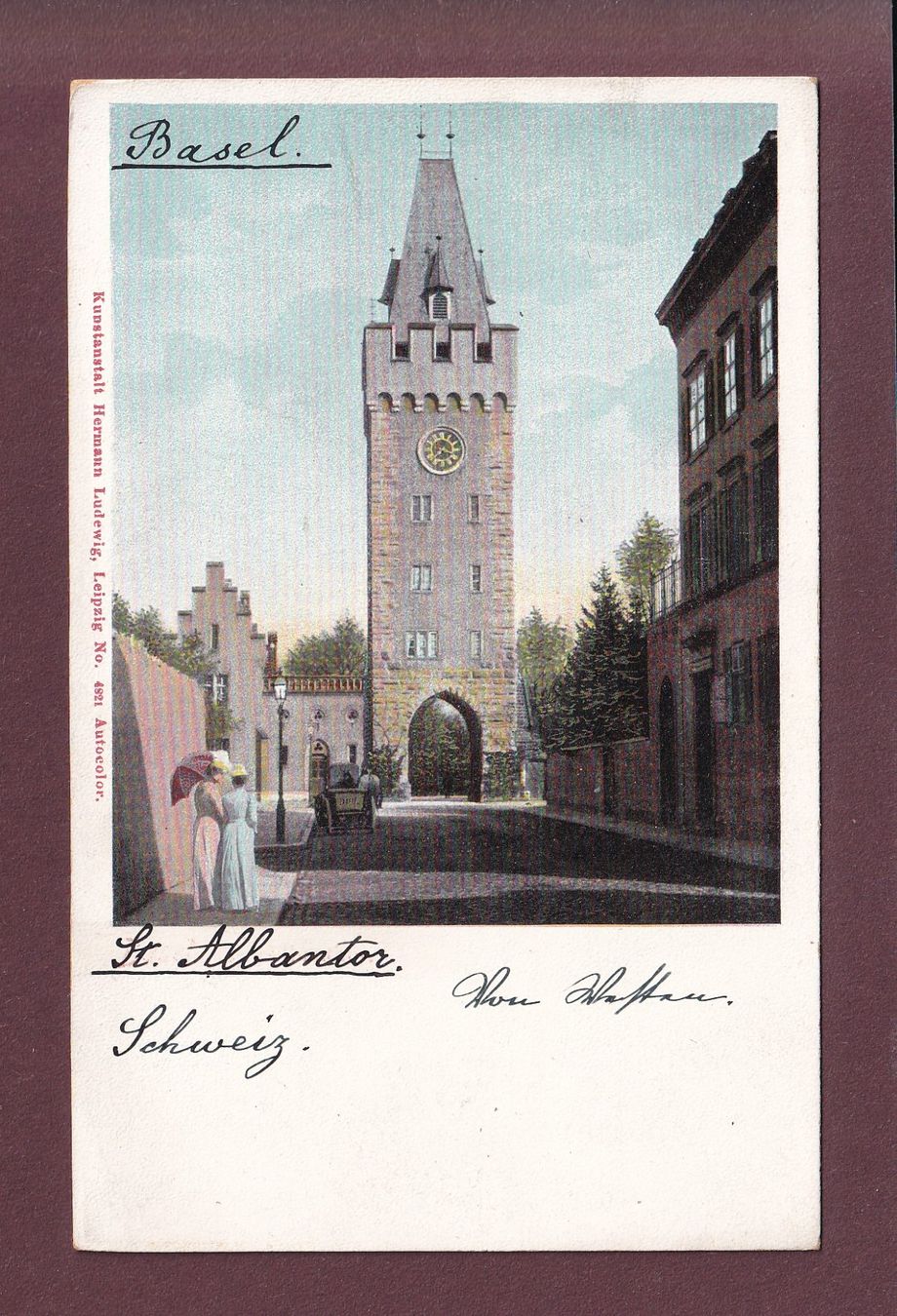 Cartes postales: BASEL - St. Albantor – D'occasion à Pully par nicecards