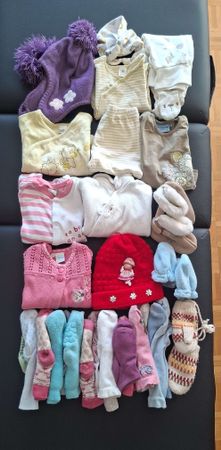 Lot de vêtements pour bébé, fille, 2-3 mois, taille 62