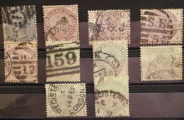 Grossbritannien MNr. 72-81  Spitzensatz gestempelt  TOP
