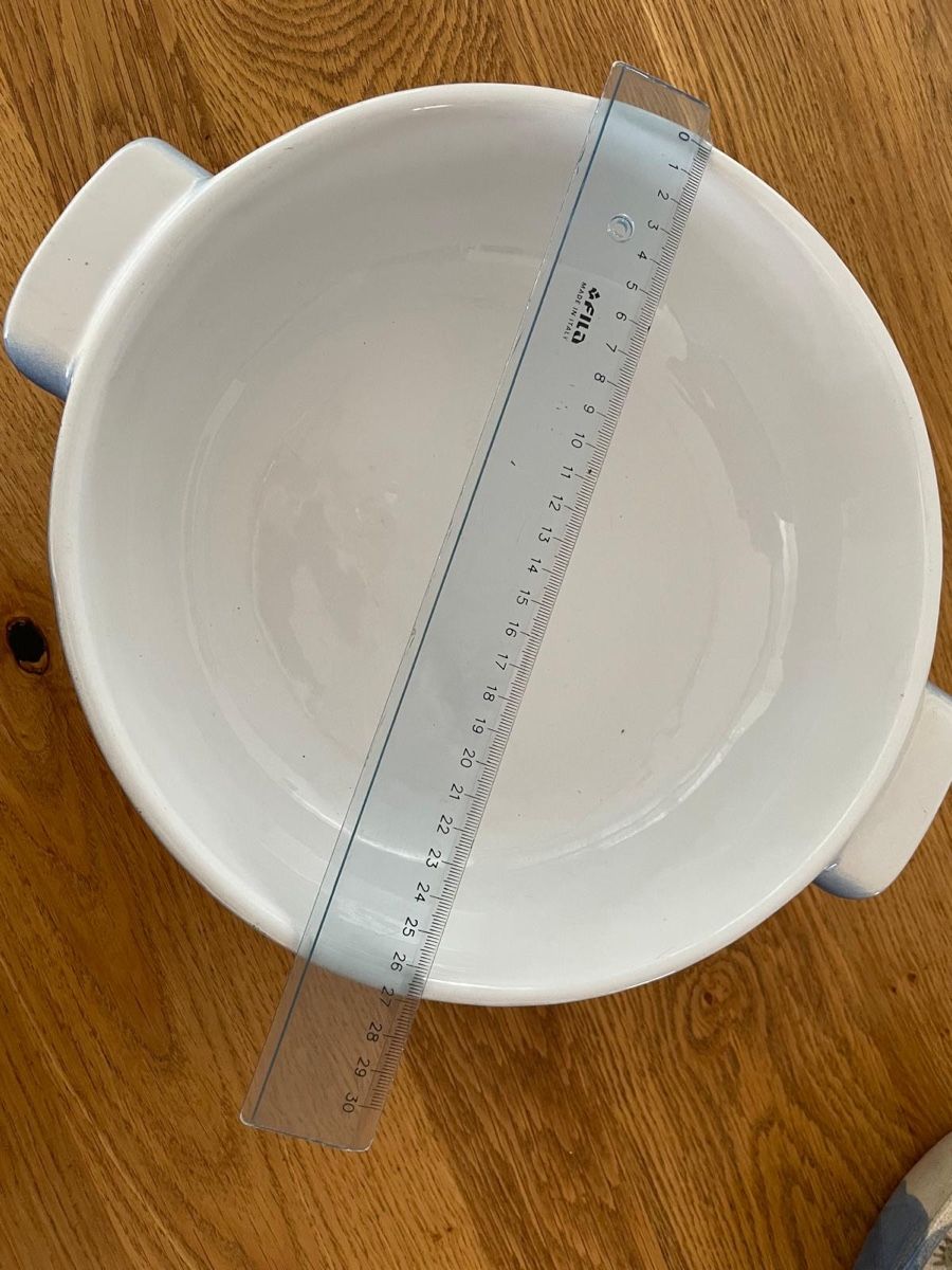 Backformen: Gratin Schale blau weiss – Gebraucht aus Hombrechtikon von baersandro 1