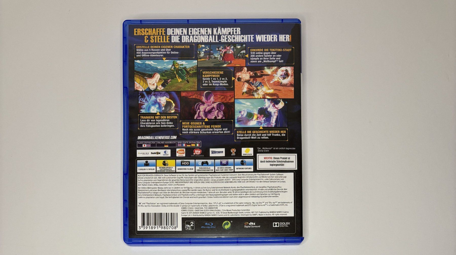 Giochi: PS4 - Dragon Ball: Xenoverse – Usato da Allschwil venduto da Bullach 2