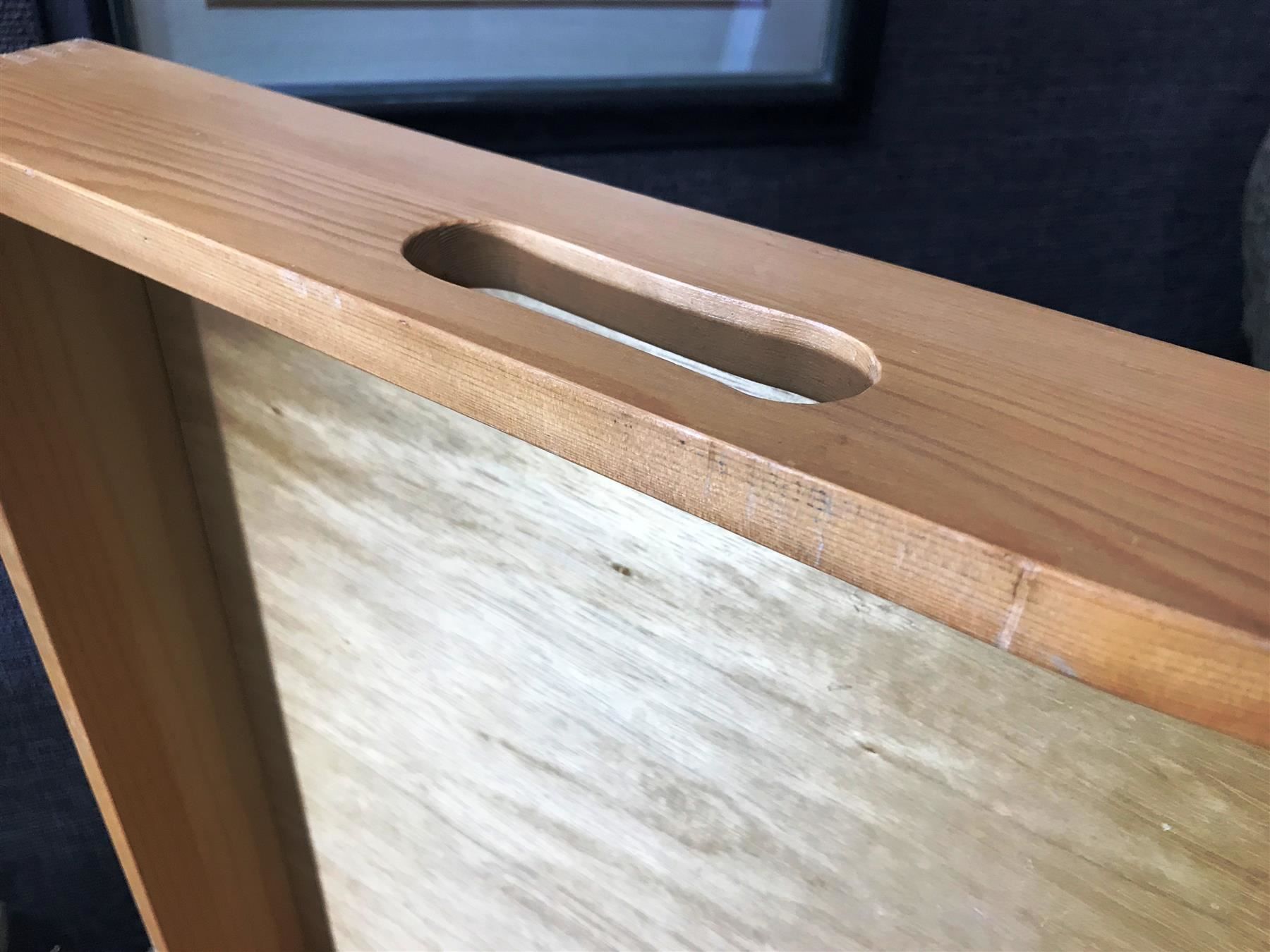 Piatti di portata: Tablett Serviertablett, aus Holz  Schön – Usato da Laufenburg venduto da industrial-silence 3