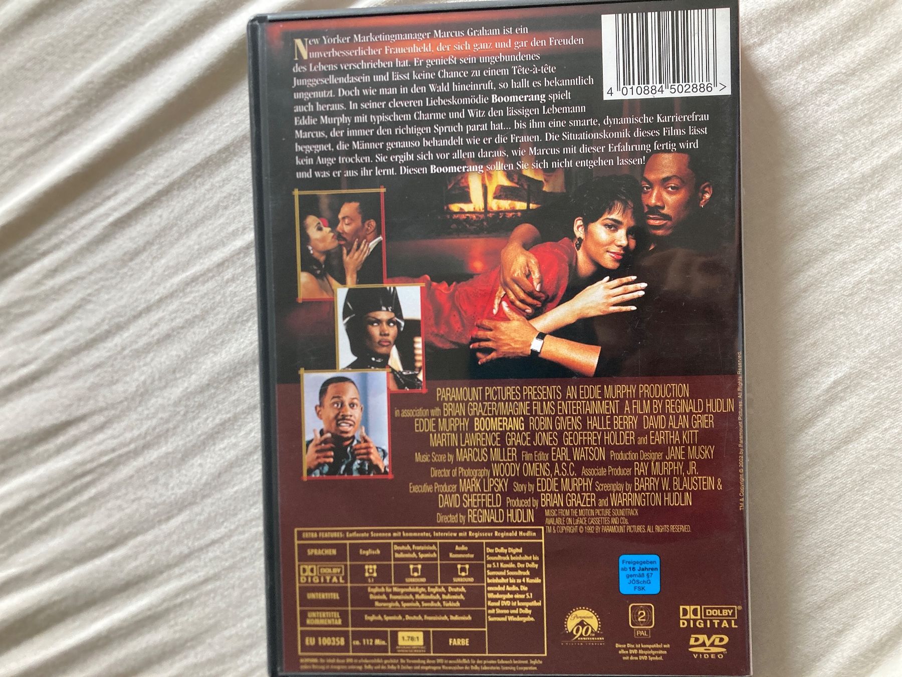 Alle DVDs: Boomerang Eddie Murphy DVD – Gebraucht aus Zürich von Frangipan23 1
