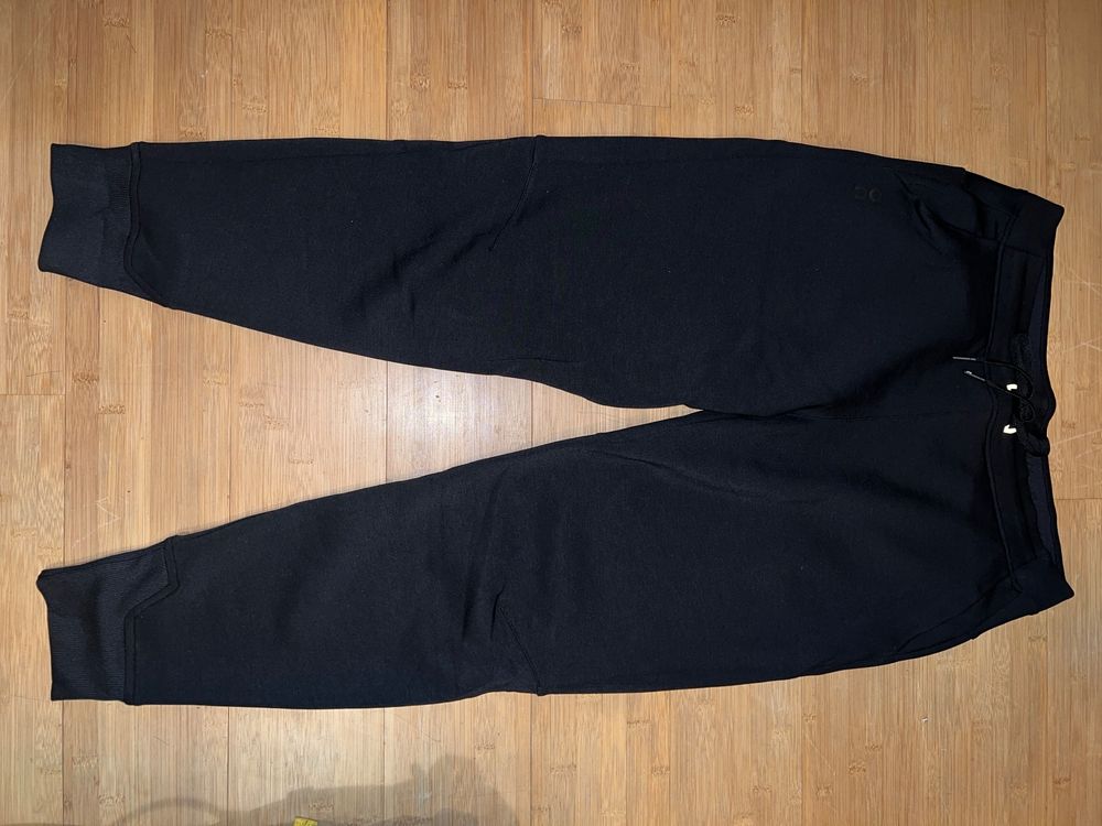 Black Casual Sweat Pants